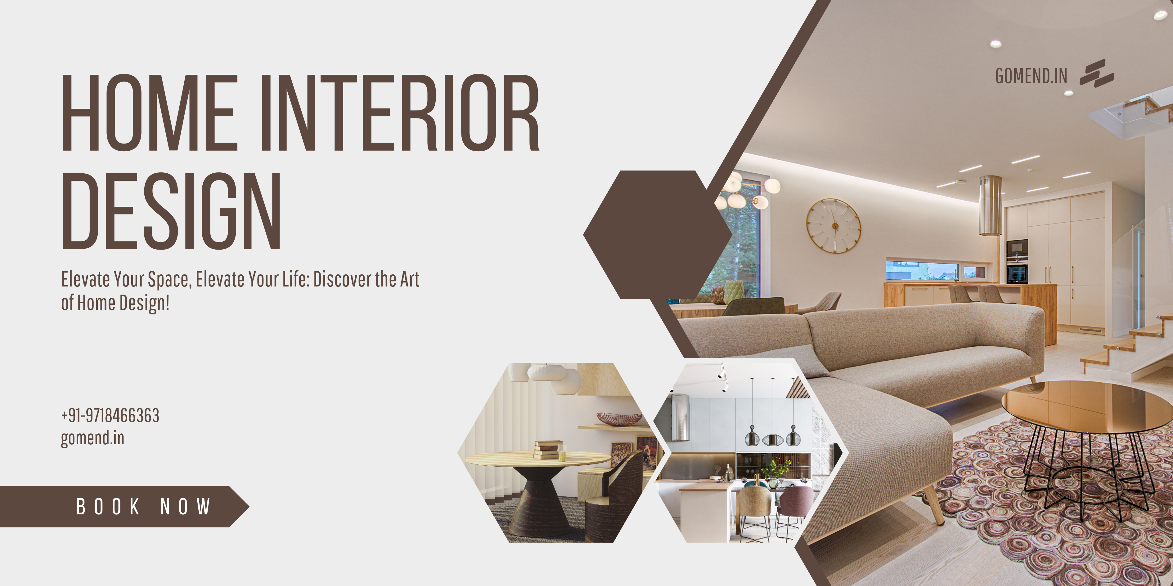 Best Interior Designers in Delhi NCR – Transform Your Space with Gomend Interior Designing